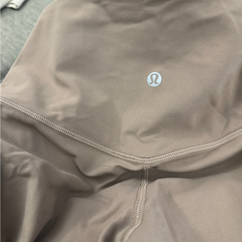 Lululemon Leggings, athletic Women's Beige-Warm Ash Grey Pants, Align Wide Leg - Picture 4 of 16